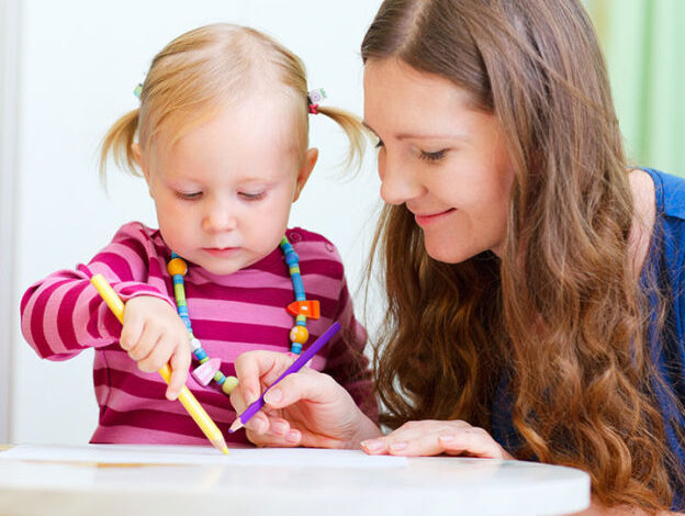 Why should young children play with preschool coloring?