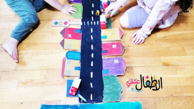 مجسم المدينة للأطفال محبي السيارات