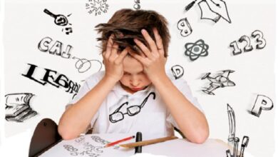 Indications of a child's learning difficulties