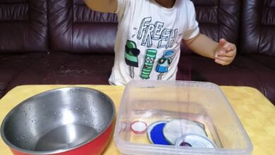 نشاط تطابق باستخدام ادوات المطبخ لعمر 9شهور