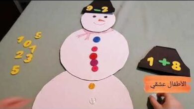 ربط العدد بمعدوده وعمليتي الجمع والطرح وتطابق الألوان بوسيلة واحدة