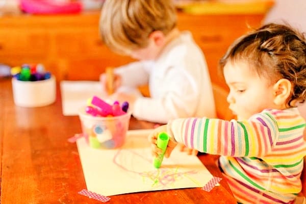 تطور الرسم لدى الأطفال